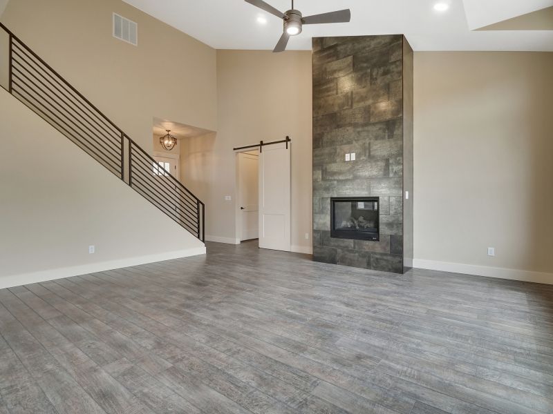Living Room Tile Accent